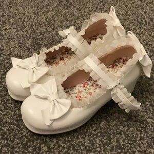 White Lolita Shoes